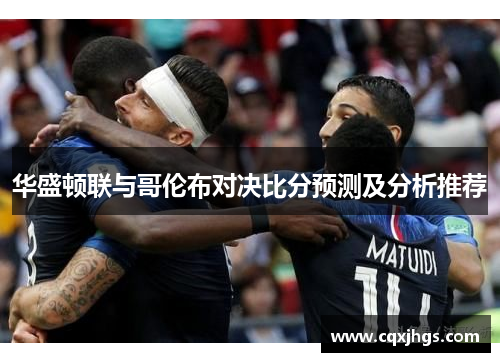 华盛顿联与哥伦布对决比分预测及分析推荐